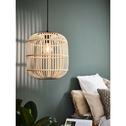 Eglo 43216 - Kattokruunu narulla BORDESLEY 1xE27/28W/230V