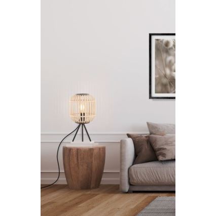 Eglo 43218 - Pöytävalaisin BORDESLEY 1xE27/28W/230V