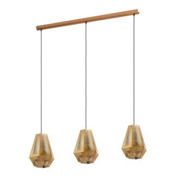 Eglo 43228 - Kattokruunu narulla CHIAVICA 3xE27/28W/230V