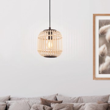 Eglo 43231 - Kattokruunu narulla BORDESLEY 1xE27/28W/230V halkaisija 210mm