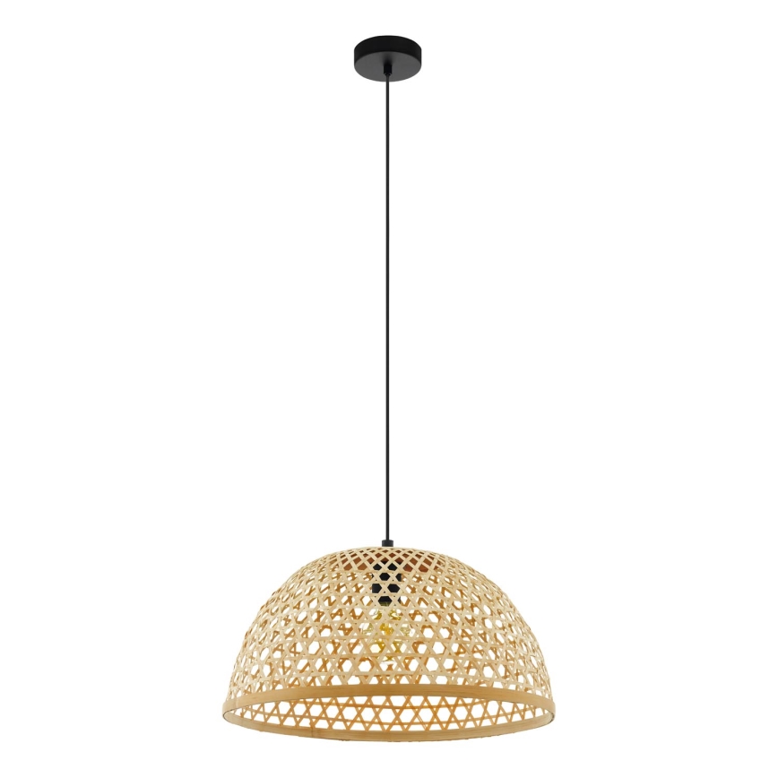 Eglo 43254 - Kattokruunu narulla CLAVERDON 1xE27/40W/230V halkaisija 490mm