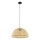 Eglo 43254 - Kattokruunu narulla CLAVERDON 1xE27/40W/230V halkaisija 490mm