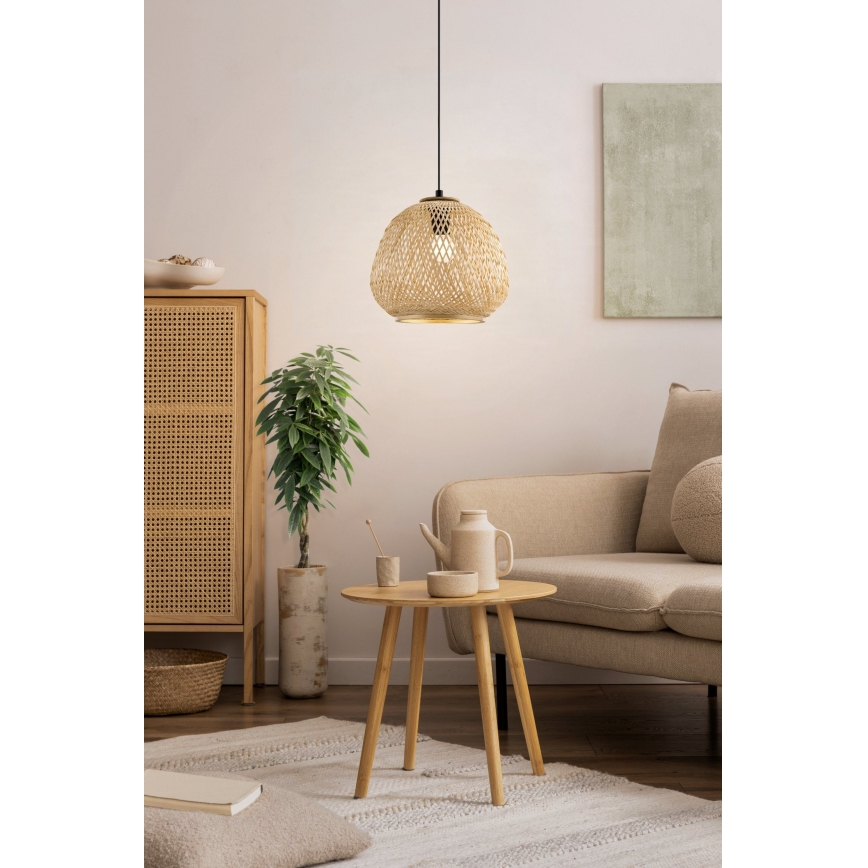 Eglo 43261 - Kattokruunu narulla DEMBLEBY 1xE27/40W/230V