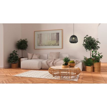 Eglo 43265 - Kattokruunu narulla DEMBLEBY 1 1xE27/40W/230V
