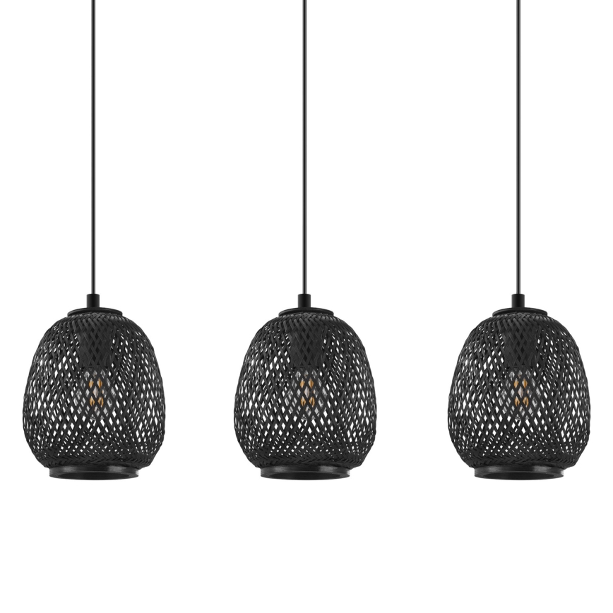 Eglo 43266 - Kattokruunu narulla DEMBLEBY 1 3xE27/40W/230V