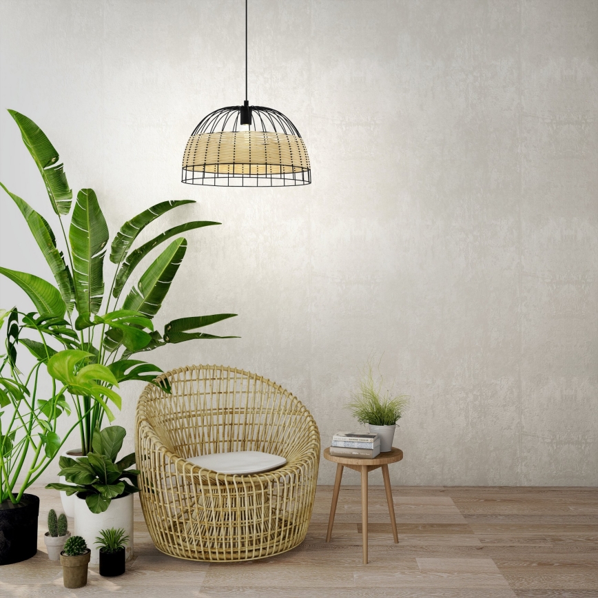 Eglo 43312 - Kattokruunu narulla ANWICK 1xE27/40W/230V