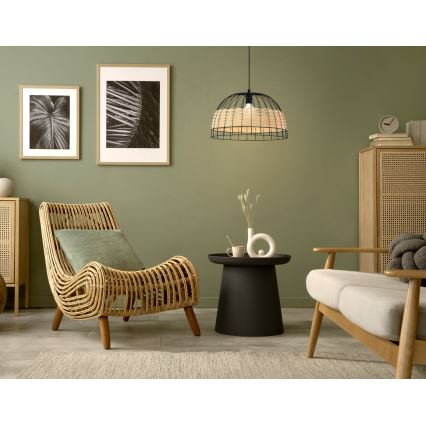 Eglo 43312 - Kattokruunu narulla ANWICK 1xE27/40W/230V