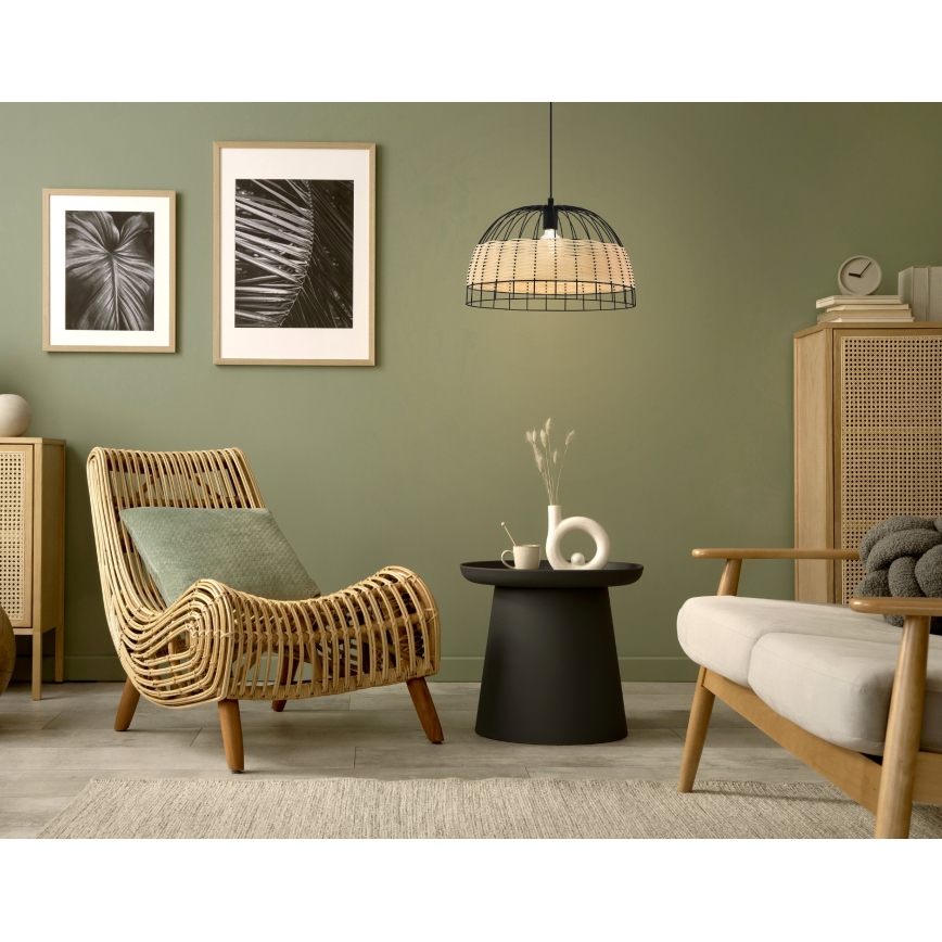 Eglo 43312 - Kattokruunu narulla ANWICK 1xE27/40W/230V
