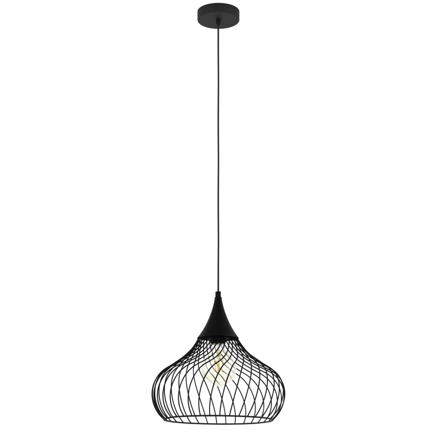 Eglo 43344 - Kattokruunu narulla STAVERTON 1xE27/60W/230V