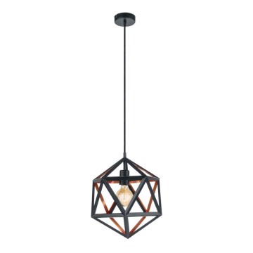 Eglo 43348 - Kattokruunu narulla EMBLETON 1 1xE27/60W/230V