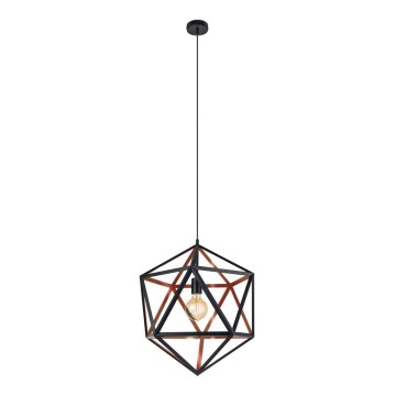 Eglo 43349 - Kattokruunu narulla EMBLETON 1 1xE27/60W/230V