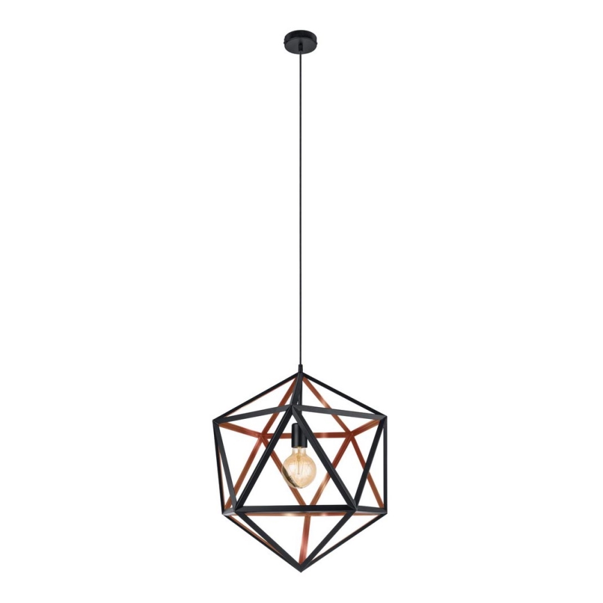 Eglo 43349 - Kattokruunu narulla EMBLETON 1 1xE27/60W/230V