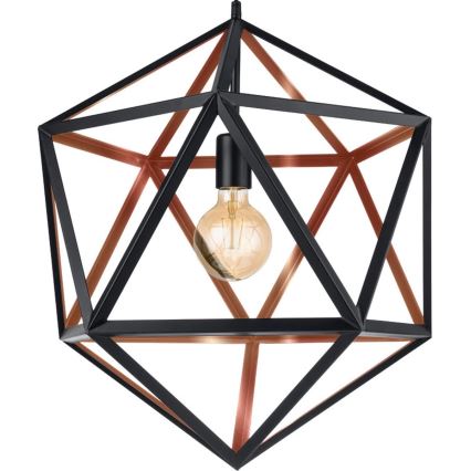 Eglo 43349 - Kattokruunu narulla EMBLETON 1 1xE27/60W/230V