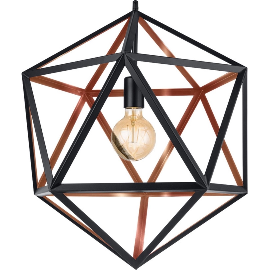 Eglo 43349 - Kattokruunu narulla EMBLETON 1 1xE27/60W/230V