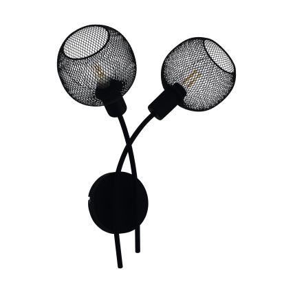 Eglo 43375 - Seinävalaisin WRINGTON 1 2xE14/40W/230V