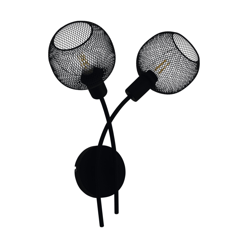 Eglo 43375 - Seinävalaisin WRINGTON 1 2xE14/40W/230V