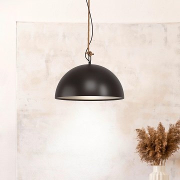 Eglo 43396 - Kattokruunu narulla HODSOLL 1xE27/40W/230V