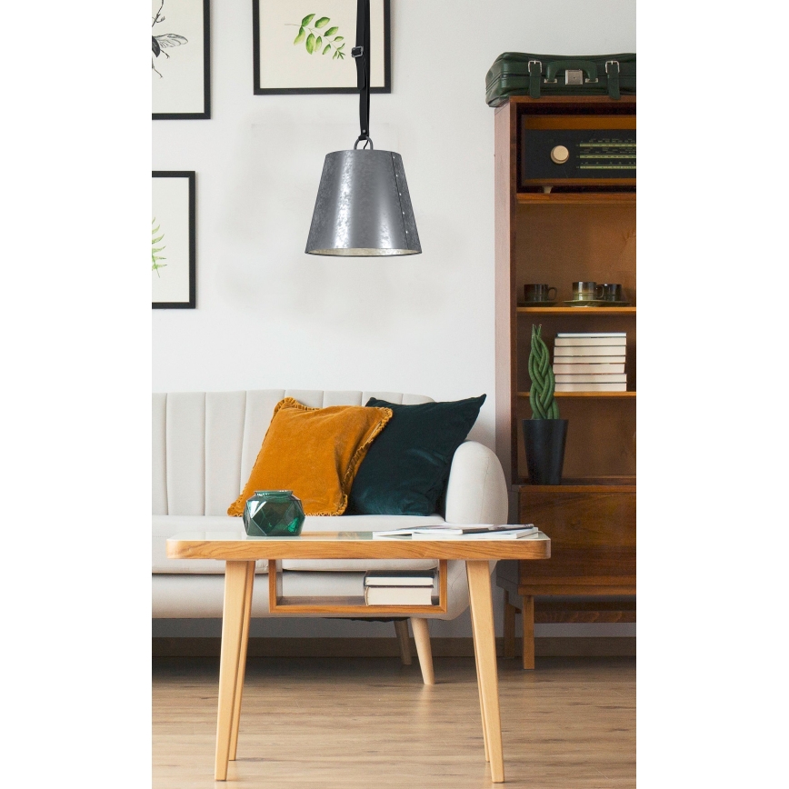 Eglo 43405 - Kattokruunu narulla CHERTSEY 1xE27/60W/230V