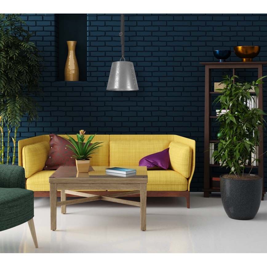 Eglo 43405 - Kattokruunu narulla CHERTSEY 1xE27/60W/230V