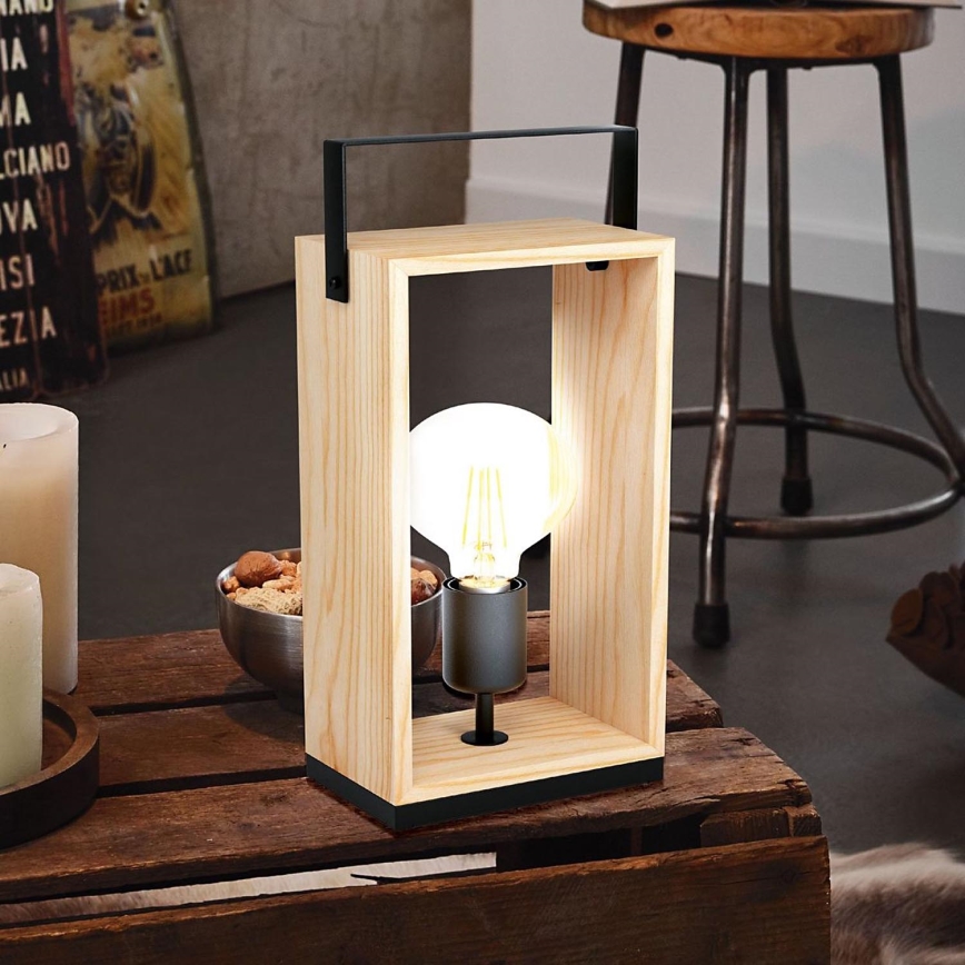 Eglo 43415 - Pöytävalaisin FAMBOROUGH 1xE27/40W/230V