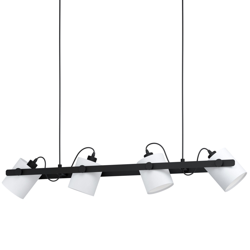 Eglo 43425 - Kattokruunu narulla HORNWOOD 1 4xE27/28W/230V