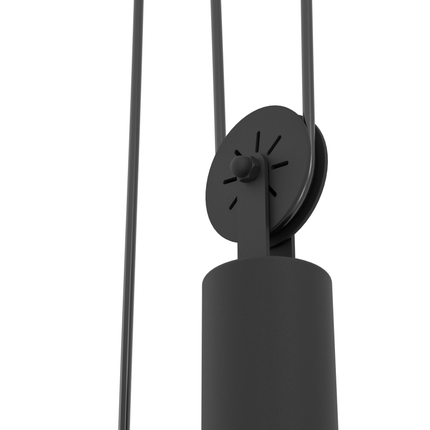 Eglo 43435 - Kattokruunu narulla WINKWORTH 1 1xE27/40W/230V