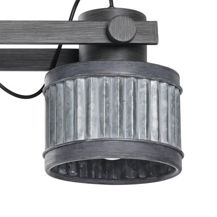 Eglo 43447 - Riippuvalaisin TURROCK 3xE27/28W/230V