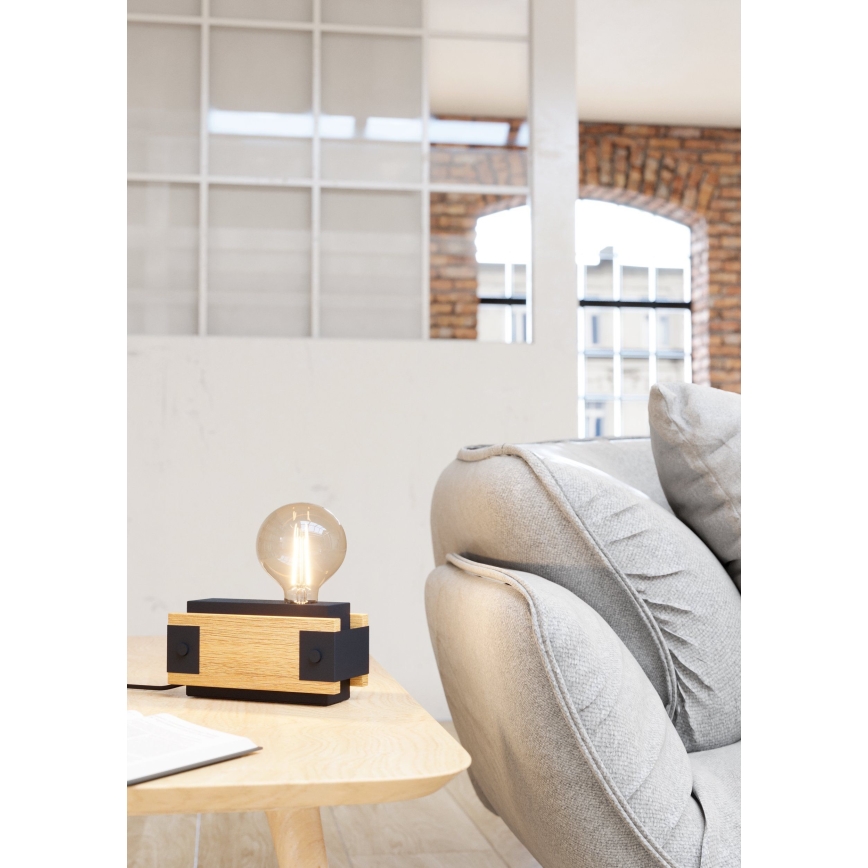 Eglo 43469 - Pöytävalaisin LAYHAM 1xE27/16W/230V