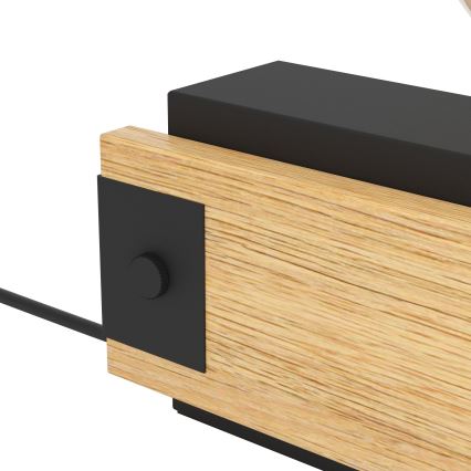 Eglo 43469 - Pöytävalaisin LAYHAM 1xE27/16W/230V