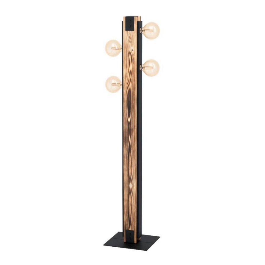 Eglo 43471 - Lattialamppu LAYHAM 4xE27/60W/230V