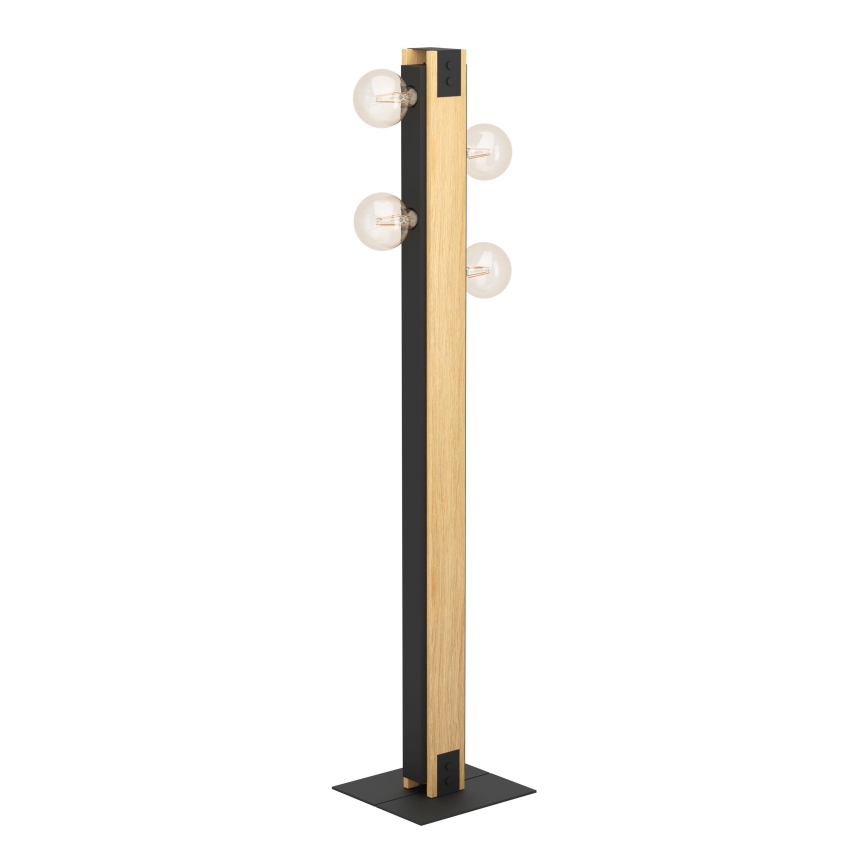 Eglo 43471 - Lattialamppu LAYHAM 4xE27/60W/230V