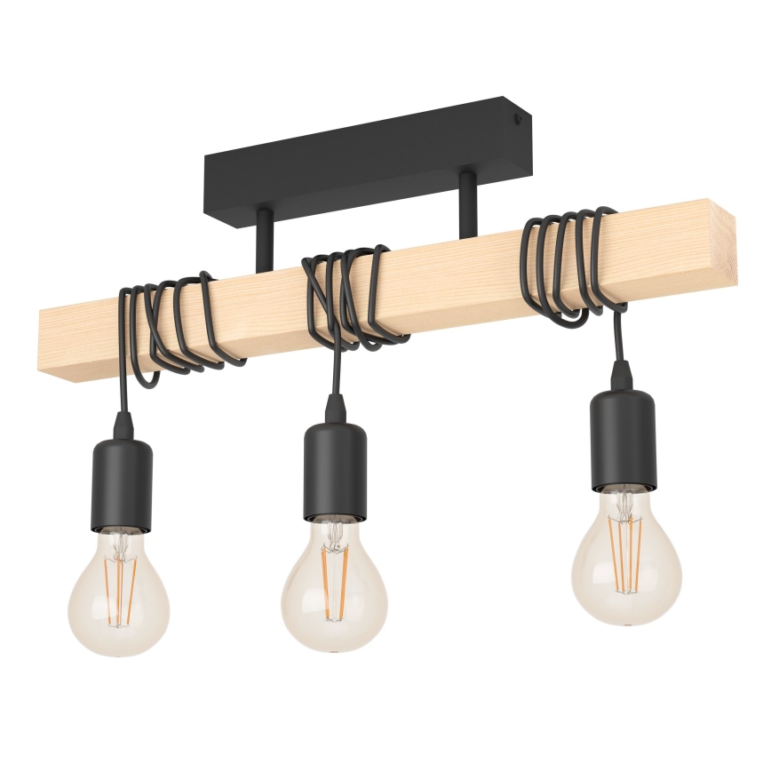 Eglo - Kiinteä kattokruunu TOWNSHEND 3xE27/60W/230V - FSC sertifioitu