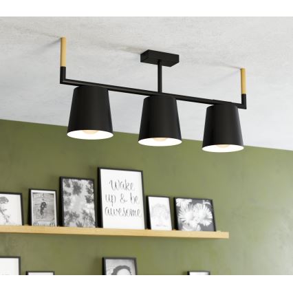 Eglo - Kattokruunu tangossa 3xE27/40W/230V