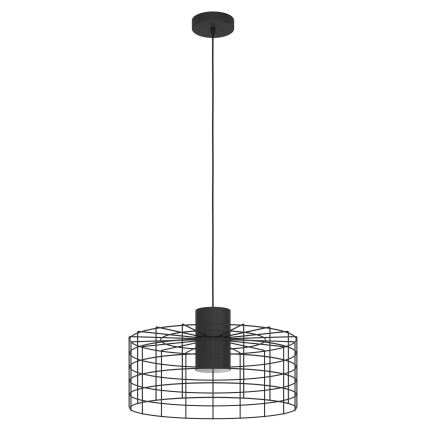 Eglo - Kattokruunu johdossa 1xE27/40W/230V d. 48 cm musta