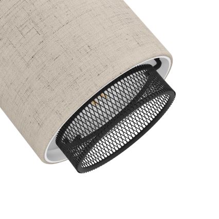 Eglo - Seinävalaisin 2xE14/40W/230V musta/beige