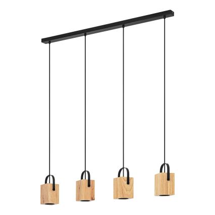 Eglo - LED-kattokruunu johdossa 4xGU10/3W/230V