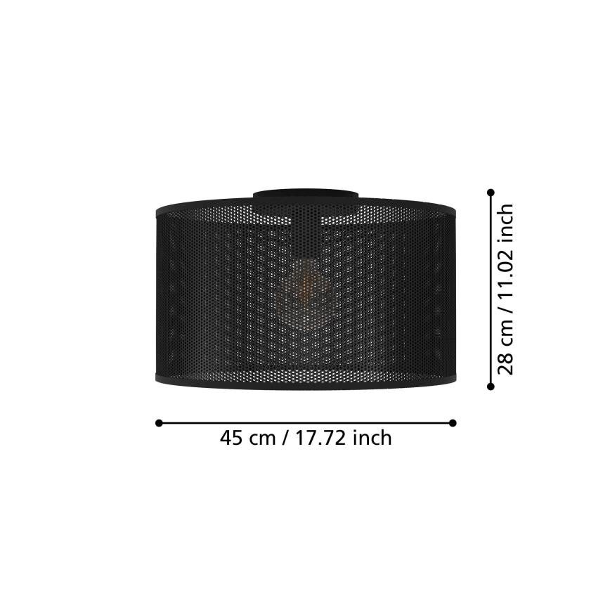 Eglo - Kattovalo 1xE27/40W/230V