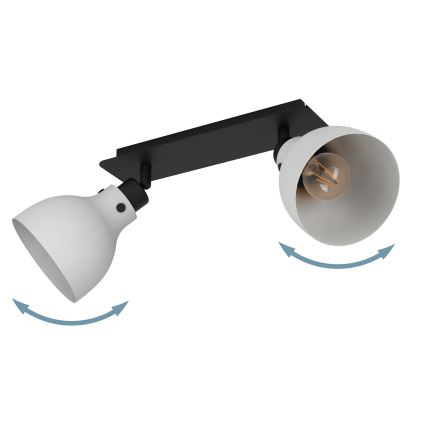 Eglo 43828 - Kohdevalo MATLOCK 2xE27/40W/230V