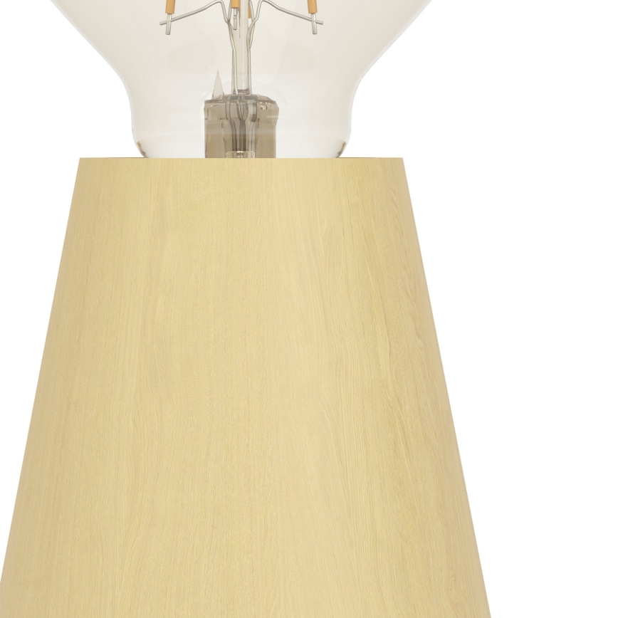 Eglo - Pöytävalaisin 1xE27/40W/230V beige
