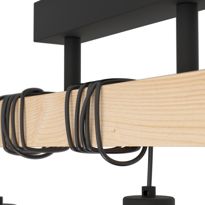 Eglo - Kiinteä kattokruunu TOWNSHEND 3xE27/60W/230V - FSC sertifioitu