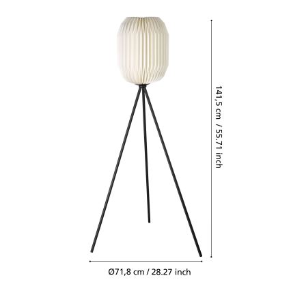 Eglo - Lattialamppu 1xE27/40W/230V