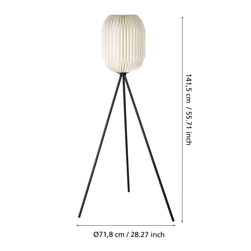 Eglo - Lattialamppu 1xE27/40W/230V