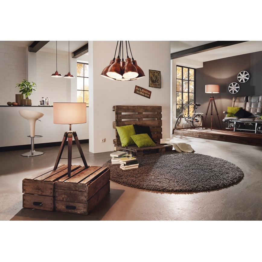 Eglo - Lattiavalaisin 1xE27/60W/230V