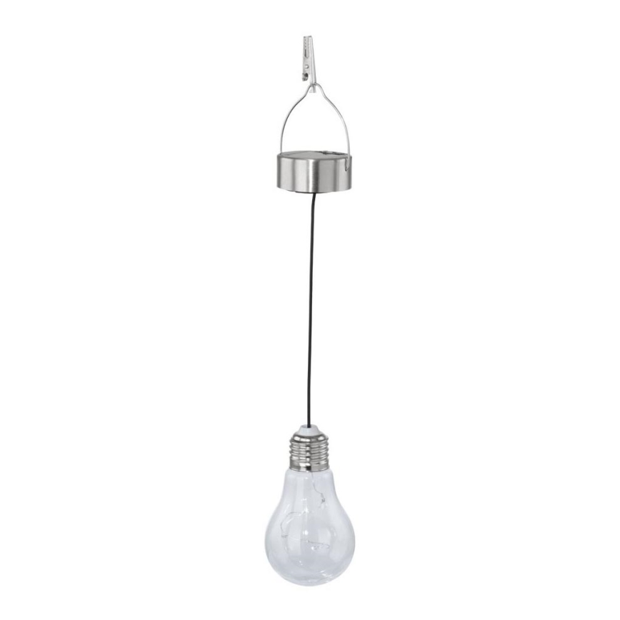 Eglo 48514 - LED Aurinkovoimariippuvalo LED/0,06W/1,2V IP44 kiiltävä kromi