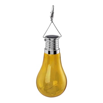 Eglo 48623 - LED-aurinkovalaistus 4xLED/0,06W keltainen