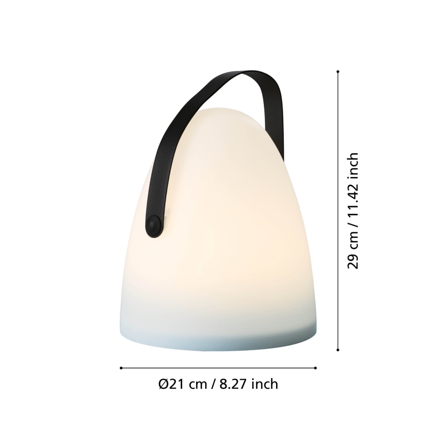 Eglo 48841 - LED-ulkovalaisin COLLIRADOS LED/3xAA IP44