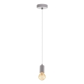 EGLO 49015 - Kattokruunu narulla YORTH-P 1xE27/60W/230V