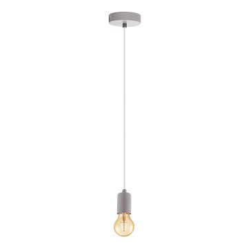 EGLO 49015 - Kattokruunu narulla YORTH-P 1xE27/60W/230V