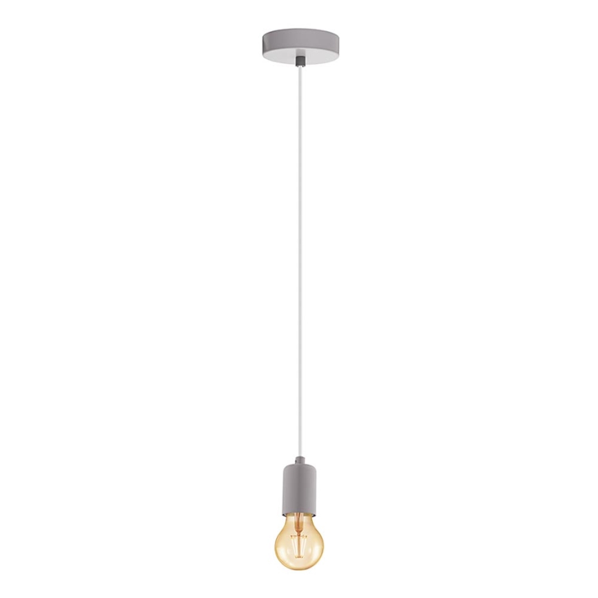 EGLO 49015 - Kattokruunu narulla YORTH-P 1xE27/60W/230V