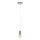 EGLO 49015 - Kattokruunu narulla YORTH-P 1xE27/60W/230V